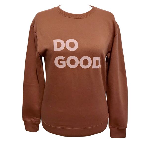 Cotopaxi NWT Fleece Lined Rust Sweatshirt Women M - Picture 1 of 11